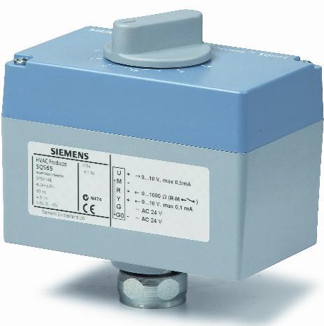 SQS35.00电动执行器 SIEMENS调节阀